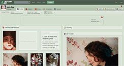 Desktop Screenshot of just-fee.deviantart.com