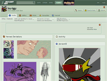 Tablet Screenshot of lou-iggy.deviantart.com