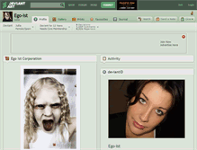 Tablet Screenshot of ego-ist.deviantart.com