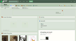 Desktop Screenshot of bkun.deviantart.com