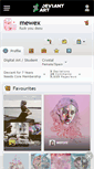 Mobile Screenshot of mewex.deviantart.com