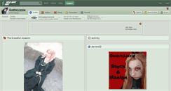 Desktop Screenshot of gothiclizzie.deviantart.com
