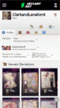 Mobile Screenshot of clarkandlanakent.deviantart.com