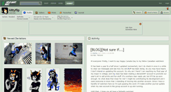 Desktop Screenshot of kittyflip.deviantart.com