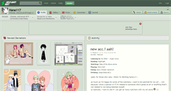 Desktop Screenshot of hana117.deviantart.com