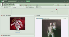 Desktop Screenshot of joputapelirrojo.deviantart.com