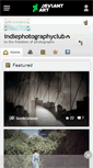 Mobile Screenshot of indiephotographyclub.deviantart.com