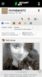 Mobile Screenshot of mvmsband12.deviantart.com