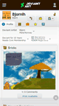 Mobile Screenshot of bjornih.deviantart.com