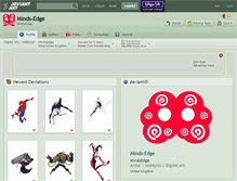 Tablet Screenshot of minds-edge.deviantart.com
