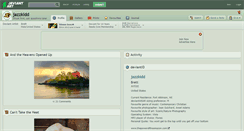 Desktop Screenshot of jazzkidd.deviantart.com