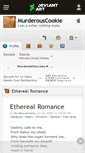 Mobile Screenshot of murderouscookie.deviantart.com