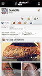 Mobile Screenshot of gumbiie.deviantart.com