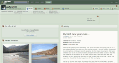 Desktop Screenshot of garfield101.deviantart.com