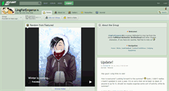 Desktop Screenshot of lingforemperor.deviantart.com