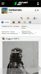 Mobile Screenshot of meltematc.deviantart.com