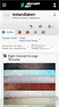Mobile Screenshot of lostandtaken.deviantart.com