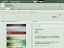 Tablet Screenshot of lostandtaken.deviantart.com