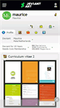 Mobile Screenshot of maurice.deviantart.com