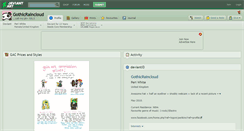 Desktop Screenshot of gothicraincloud.deviantart.com