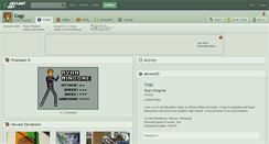 Desktop Screenshot of cogz.deviantart.com