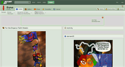 Desktop Screenshot of erynus.deviantart.com
