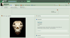 Desktop Screenshot of derfenrir.deviantart.com