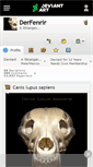 Mobile Screenshot of derfenrir.deviantart.com