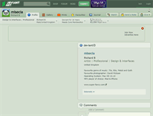 Tablet Screenshot of misecia.deviantart.com