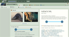 Desktop Screenshot of feathered-dragons.deviantart.com