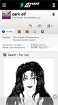 Mobile Screenshot of dark-elf.deviantart.com