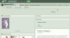 Desktop Screenshot of nightmare-reborn.deviantart.com