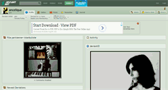Desktop Screenshot of ancelique.deviantart.com