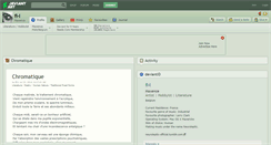 Desktop Screenshot of fi-l.deviantart.com