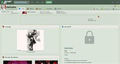 Desktop Screenshot of blackyaisa.deviantart.com