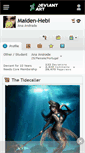 Mobile Screenshot of maiden-hebi.deviantart.com