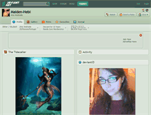 Tablet Screenshot of maiden-hebi.deviantart.com