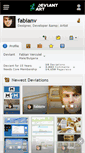 Mobile Screenshot of fabianv.deviantart.com