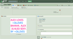 Desktop Screenshot of city-of-lights.deviantart.com