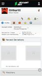 Mobile Screenshot of lllhikarilll.deviantart.com