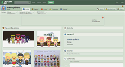 Desktop Screenshot of mama-yukero.deviantart.com