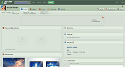 Desktop Screenshot of erotic-lover.deviantart.com