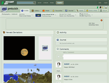 Tablet Screenshot of pmiccich.deviantart.com