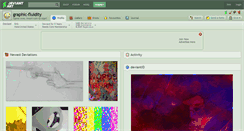 Desktop Screenshot of graphic-fluidity.deviantart.com