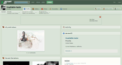 Desktop Screenshot of insatiable-taste.deviantart.com