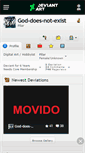 Mobile Screenshot of god-does-not-exist.deviantart.com