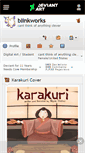 Mobile Screenshot of blinkworks.deviantart.com