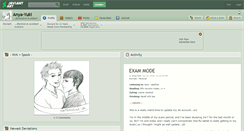 Desktop Screenshot of anya-yuki.deviantart.com