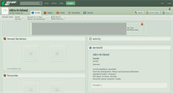 Desktop Screenshot of nitro-in-blood.deviantart.com