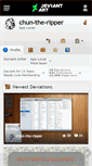 Mobile Screenshot of chun-the-ripper.deviantart.com